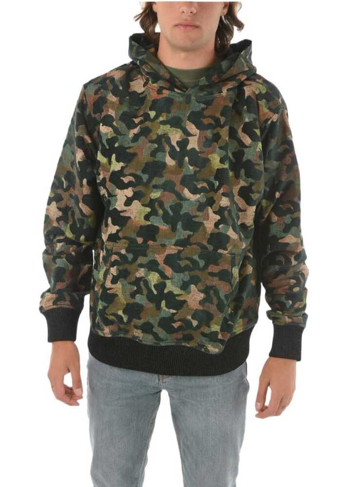 JUST DON Camouflage Hoodie Military Green
