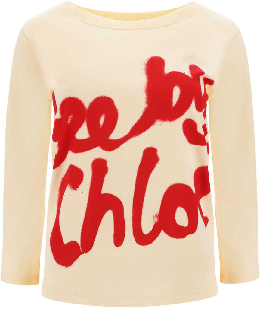 See by ChloŽ Jersey PEACHY PINK