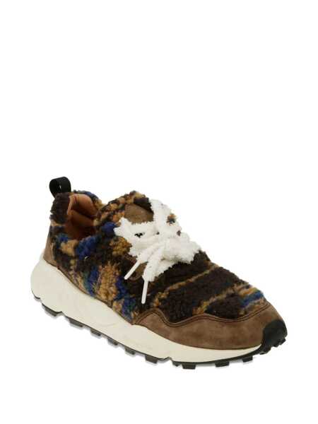 Sneakers FLOWER MOUNTAIN5 Flower Mountain Sneaker 2017006.01.1D06 BROWN MULTI Brown Multi Femei (BM 9684998) 2