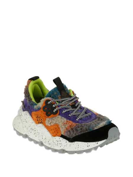 Sneakers FLOWER MOUNTAIN5 Flower Mountain sneakers 2017012.02.1B80 Black Orange Black Orange Femei (BM 9685013) 2