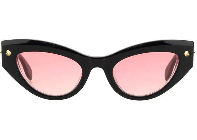 Alexander McQueen Sunglasses BLACK/BLACK/PINK