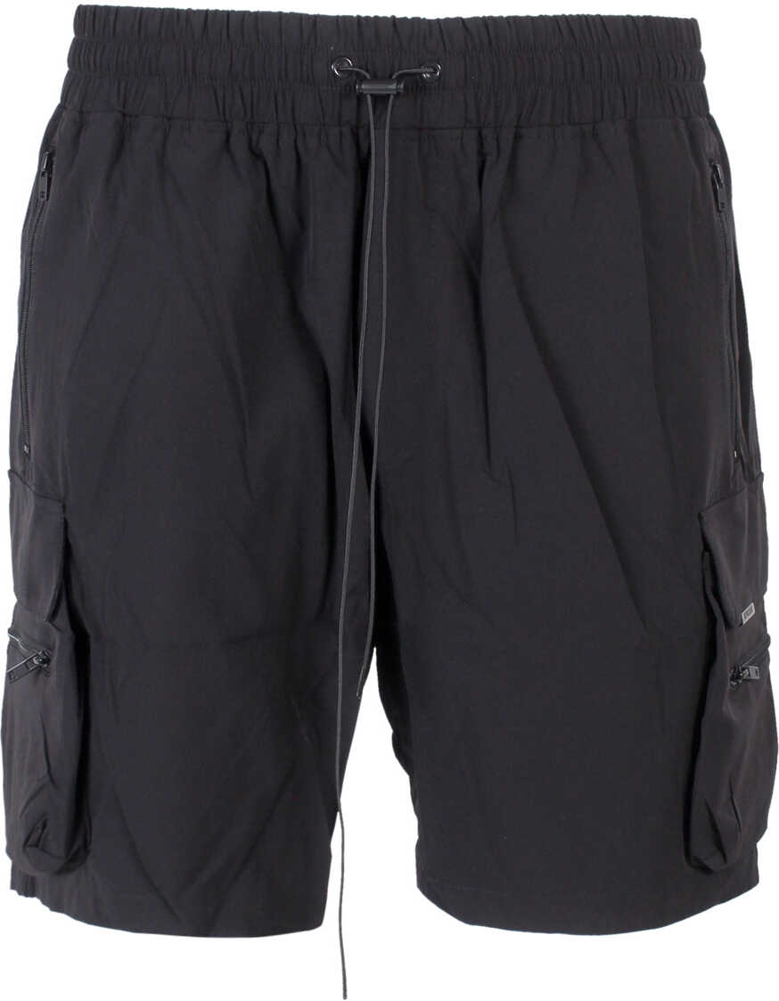REPRESENT Bermuda Shorts Black