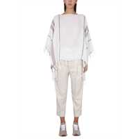 Bluze Poncho In Linen Femei