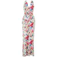 Salopete Jumpsuit with floral print Femei