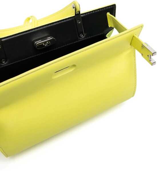 Genti de mana Tory Burch Petite Lee Radziwill Cat Eye Bag YELLOW Femei (BM 9691469) 5