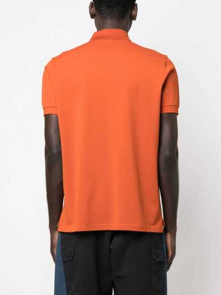Tricouri Polo Paul Smith Cotton Polo ORANGE Barbati (BM 9692687) 4