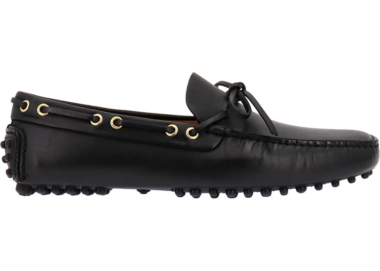 Car Shoe Loafers Black