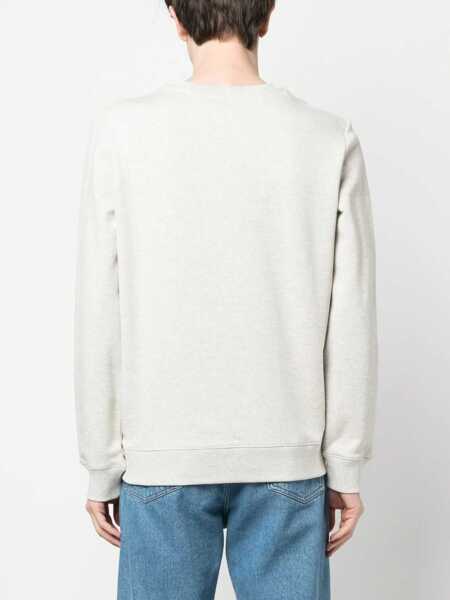 Bluze de trening A.P.C. Sweatshirt With V.p.c Logo IVORY Barbati (BM 9693587) 4