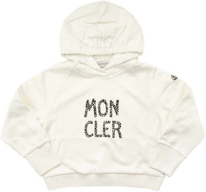 Poze Moncler Girls Cotton Sweater WHITE