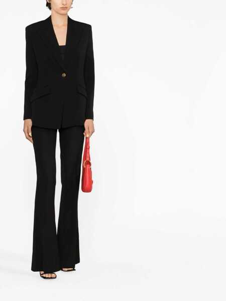 Sacouri office Versace Single-Breasted Jacket BLACK Femei (BM 9694670) 2