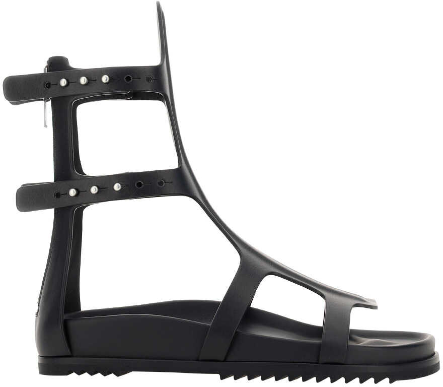 Rick Owens Spartan Sandals BLACK