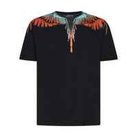 Tricouri Marcelo Burlon T-shirts And Polos Black Barbati