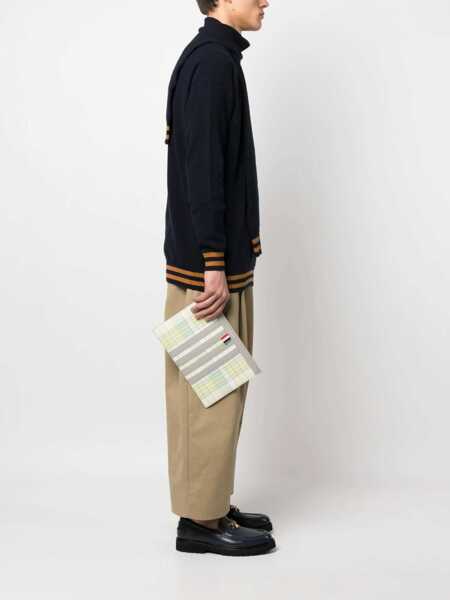 Portofele Thom Browne Small Document Holder GREEN Barbati (BM 9701327) 2