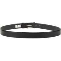 Curele Grained Leather Belt Barbati