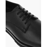 Pantofi Oxford pentru Barbati - Pantofi Oxford Alexander McQueen Calfskin Slim Trade Lace-Up Derby Shoes Black Barbati (BM 9702092) - B-mall.ro