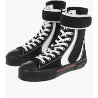 Sneakers Lace-Up Jemaine High Sneakers With Velcro Closure Barbati