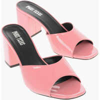 Sandale cu toc Patent Leather Anja Heel Sandals 7Cm Femei