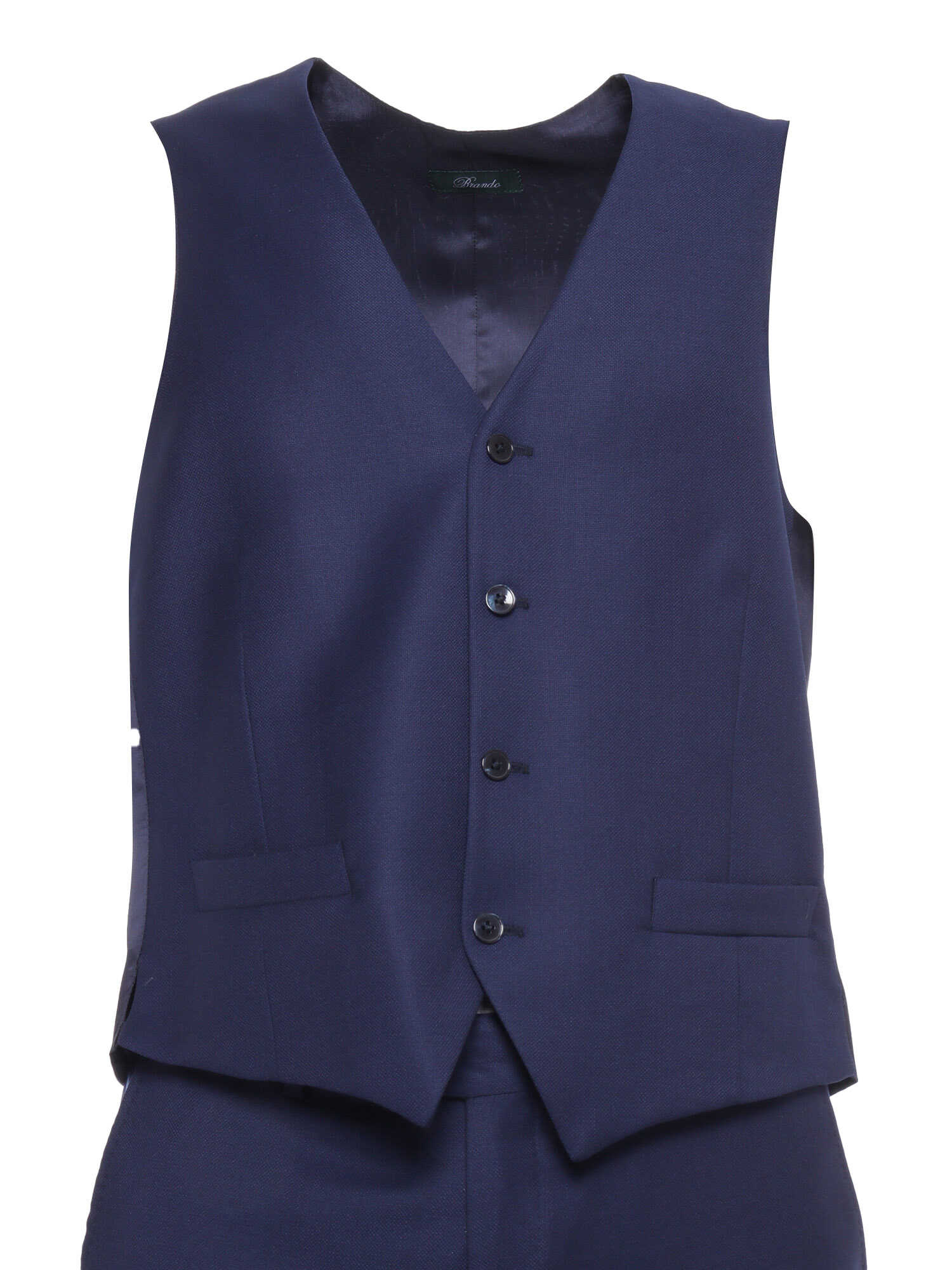 Brando-Lubiam Formal vest Blue