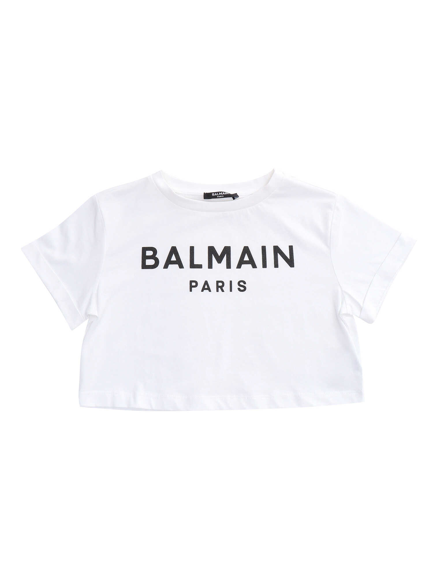 Poze Balmain Boxy-fit T-shirt White