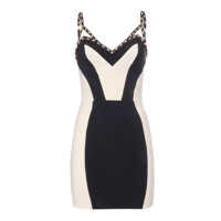 Rochii scurte Mini dress with beads Femei