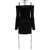 ANDREADAMO Mini Dress BLACK