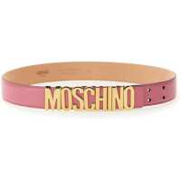 Curele Leather Belt With Logo Femei