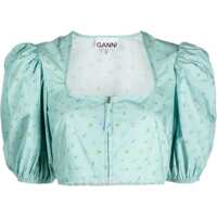 Bluze Floral-Print Top Femei