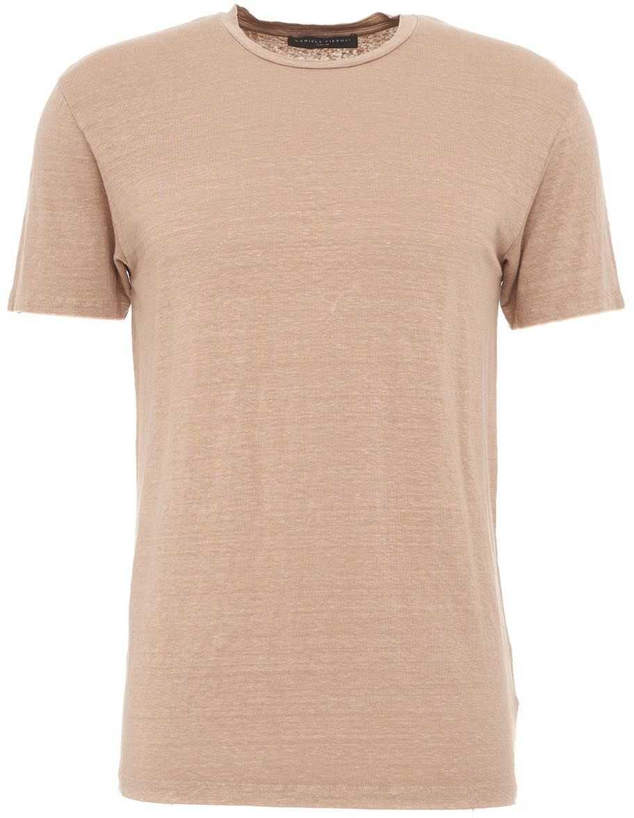 Daniele Fiesoli T-shirt in linen Beige