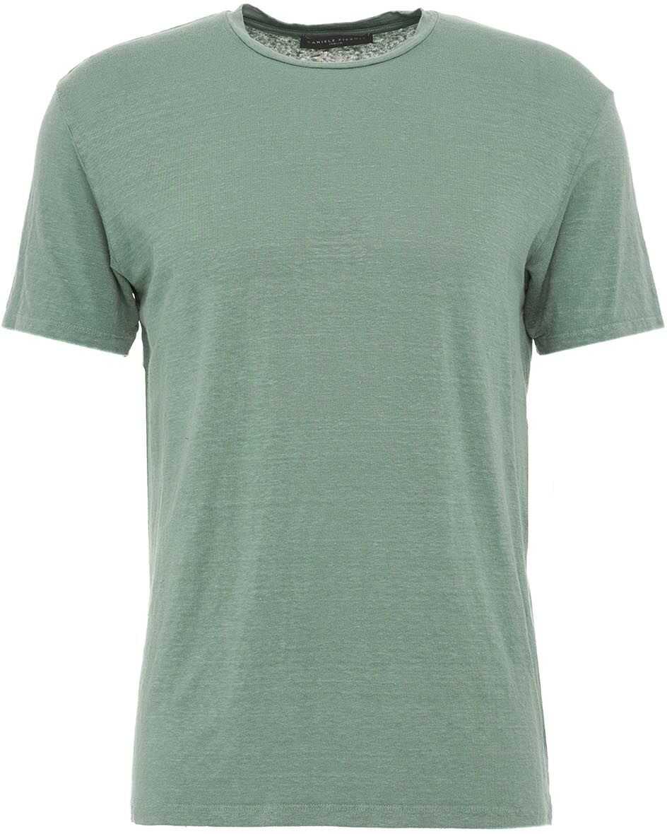 Daniele Fiesoli T-shirt in linen Green