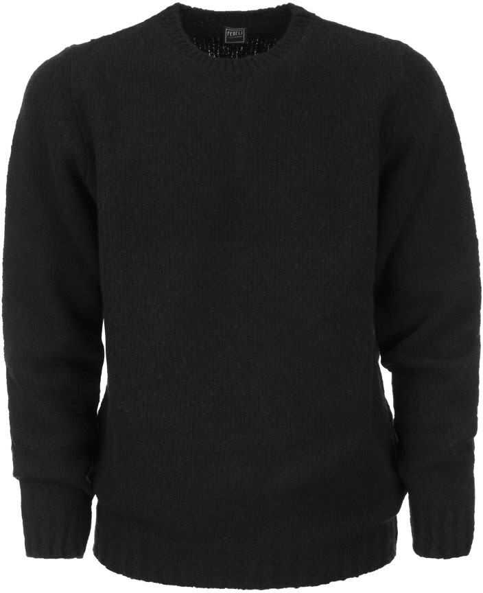 Fedeli Wool Sweater BLACK