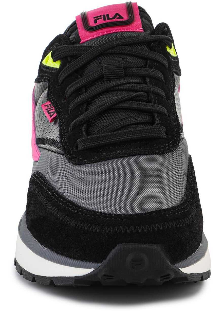 Sneakers Fila REGGIO F WMN FFW0262 - 83238 Black/Yellow/Pink Femei (BM 9712067) 2