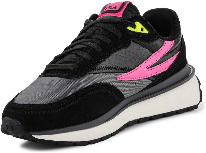 Sneakers Fila REGGIO F WMN FFW0262 - 83238 Black/Yellow/Pink Femei (BM 9712067) 3