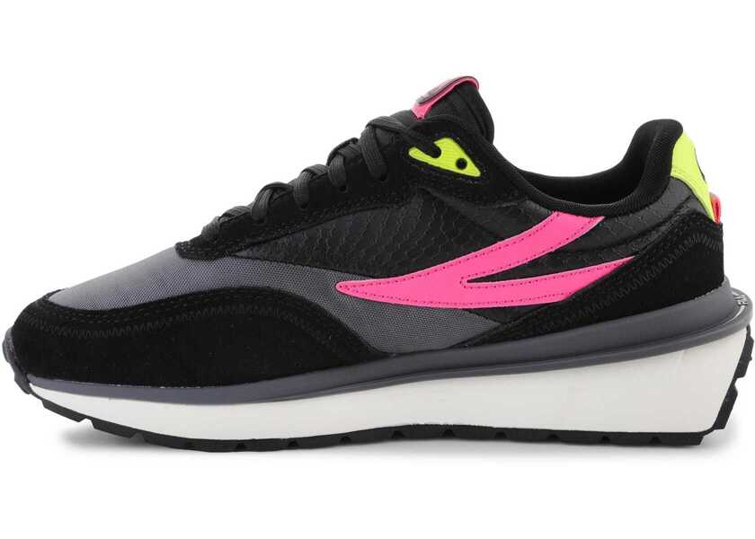 Sneakers Fila REGGIO F WMN FFW0262 - 83238 Black/Yellow/Pink Femei (BM 9712067) 4