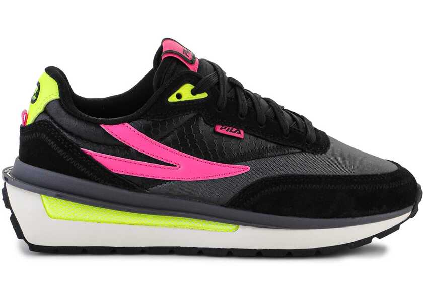 Sneakers Fila REGGIO F WMN FFW0262 - 83238 Black/Yellow/Pink Femei (BM 9712067) 6