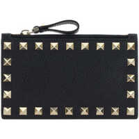 Portofele Valentino Garavani Rockstud Card Case Femei