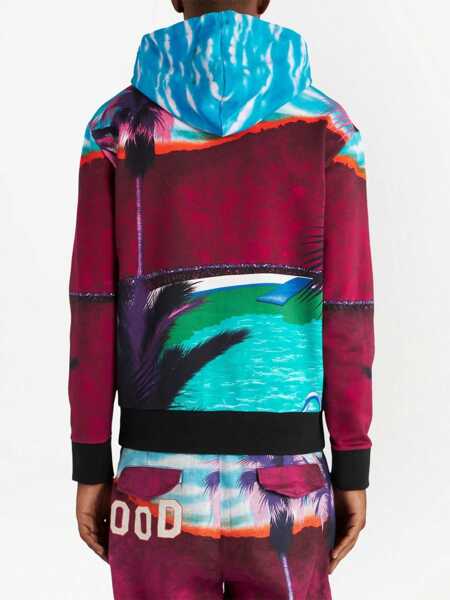 Bluze de trening ETRO California Print Sweatshirt MULTICOLOUR Barbati (BM 9712610) 3