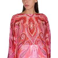 Veste casual Dama - Veste casual ETRO Poncho With Print PINK Femei (BM 9712613) - B-mall.ro