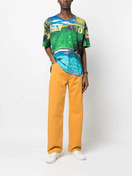 Tricouri ETRO California Print T-Shirt MULTICOLOUR Barbati (BM 9712619) 2