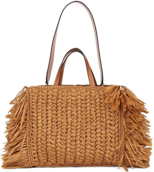 Genti de umar ETRO Raffia Tote Bag BROWN Femei (BM 9712628) 2
