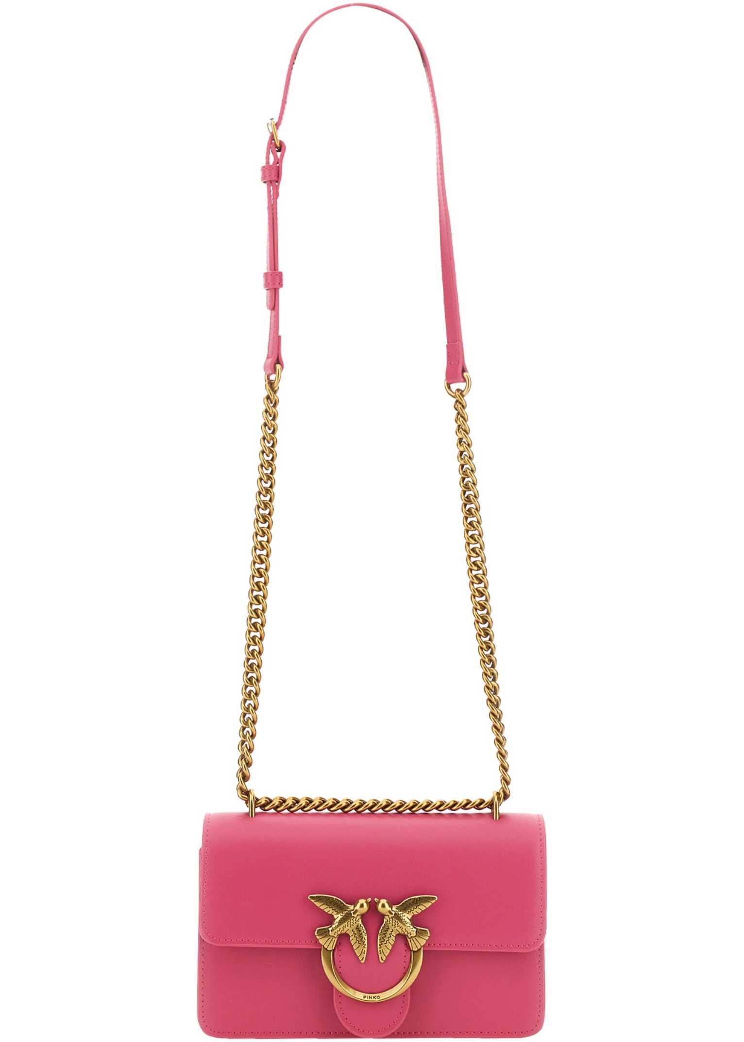 Pinko Mini Love One Bag FUCHSIA