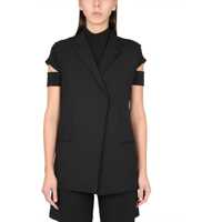 Sacouri Blazer Vest With Belt Femei