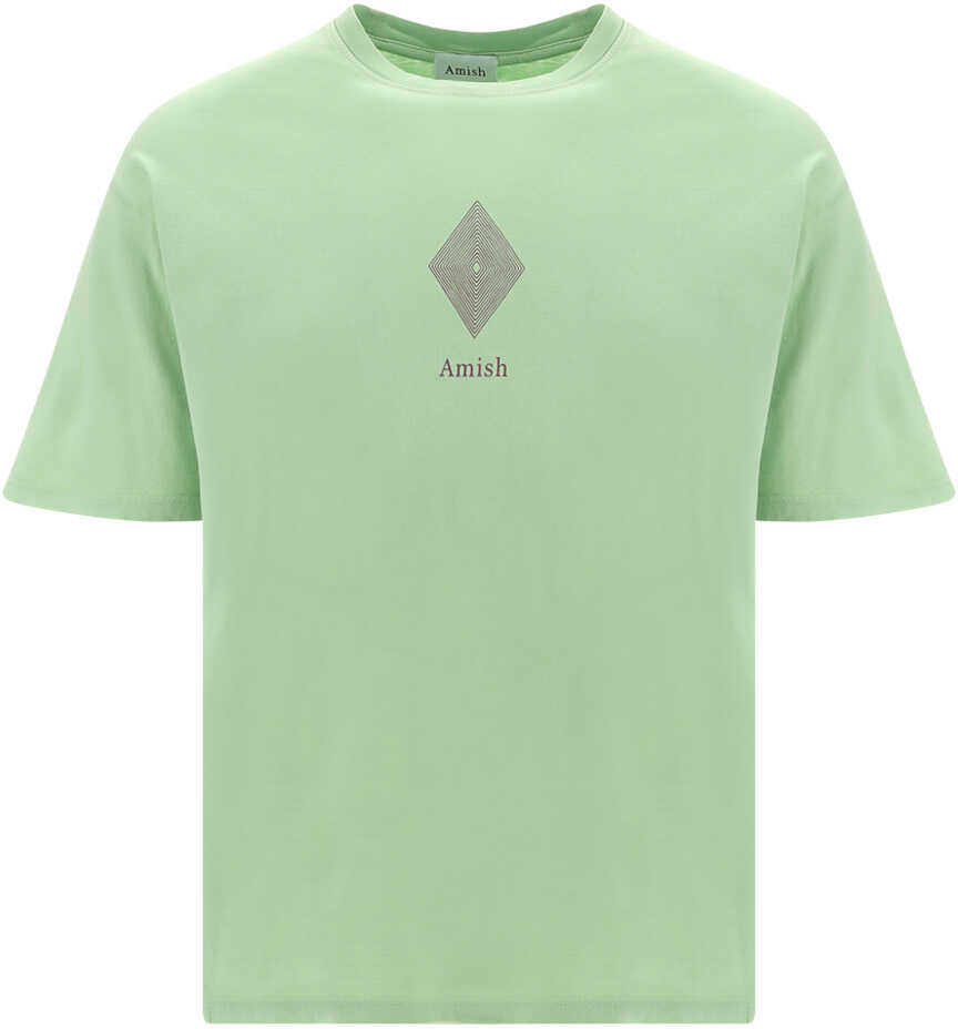 AMISH T-Shirt PALE GREEN