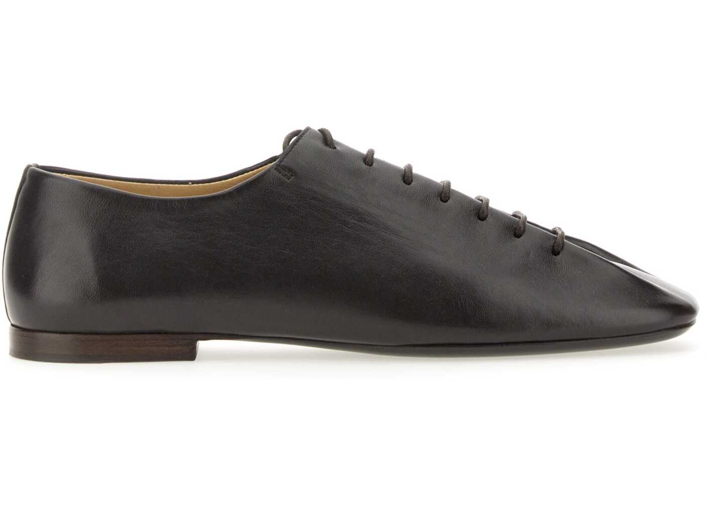 LEMAIRE Low Nappa Derby BROWN