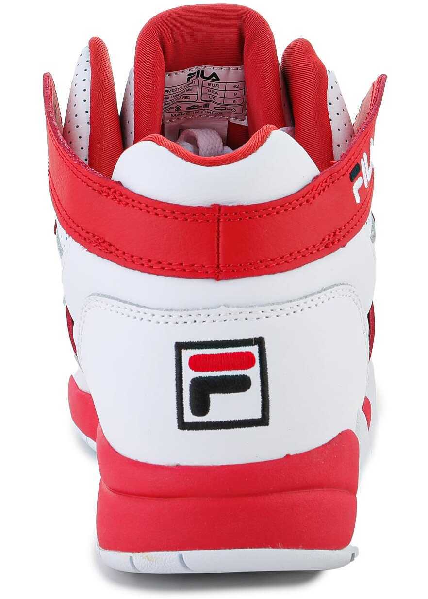 Sneakers Fila M - SQUAD MID FFM0212 - 13041 White/Red Barbati (BM 9720092) 5