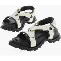 Sandale fara toc Velcro Closure Trekking Platform Sandals Femei