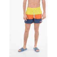 Bermude Red Tag Logo Embroidered Color Block Bmbx-Reef6-40 Swim Shor Barbati