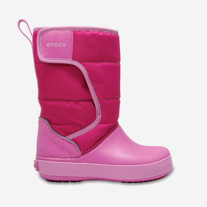 Crocs LodgePoint Snow Boot 204660 CANDY PINK PINK