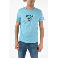 Tricouri Cotton T-Diegos-K24 Crew-Neck T-Shirt With Print Frontal Barbati