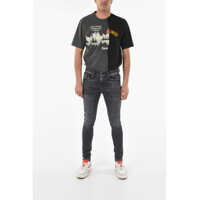 Blugi slim fit pentru Barbati - Blugi slim fit Diesel High Waist 1983 D-Amny Skinny Fit Jeans 14,5Cm L32 Gray Barbati (BM 9721313) - B-mall.ro