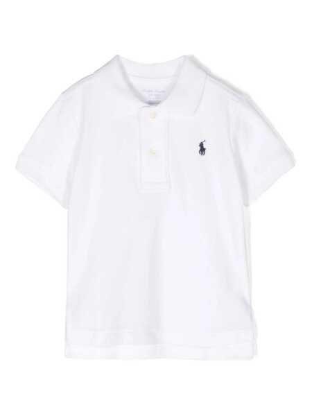 Tricouri Polo Ralph Lauren BOY POLO-TOPS-KNIT White Baieti (BM 9723164) 2
